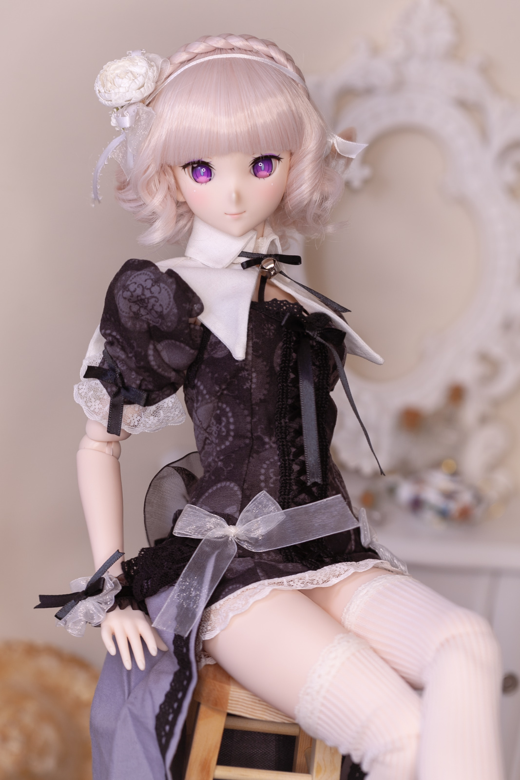 Sewing: Sock Pattern for SDC and Shoushou Doll Niko – Jadepixel Doll Lab